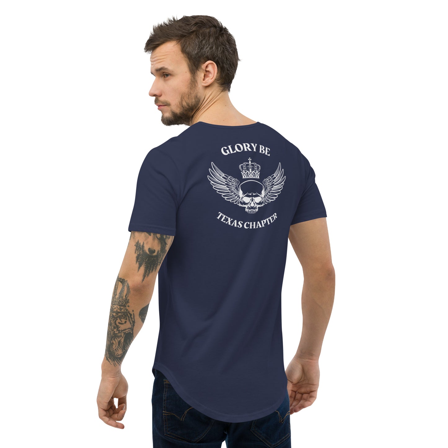 Men's Curved Hem T-Shirt